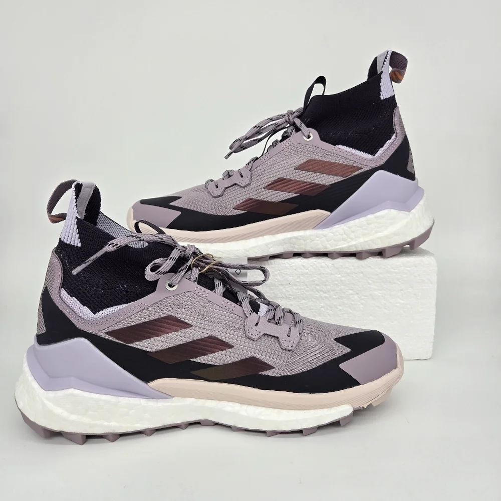New adidas Terrex Free Hiker 2 Preloved Fig Women's Trail Running Shoes Size 10